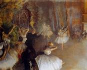 埃德加 德加 : 舞台上的芭蕾舞排练